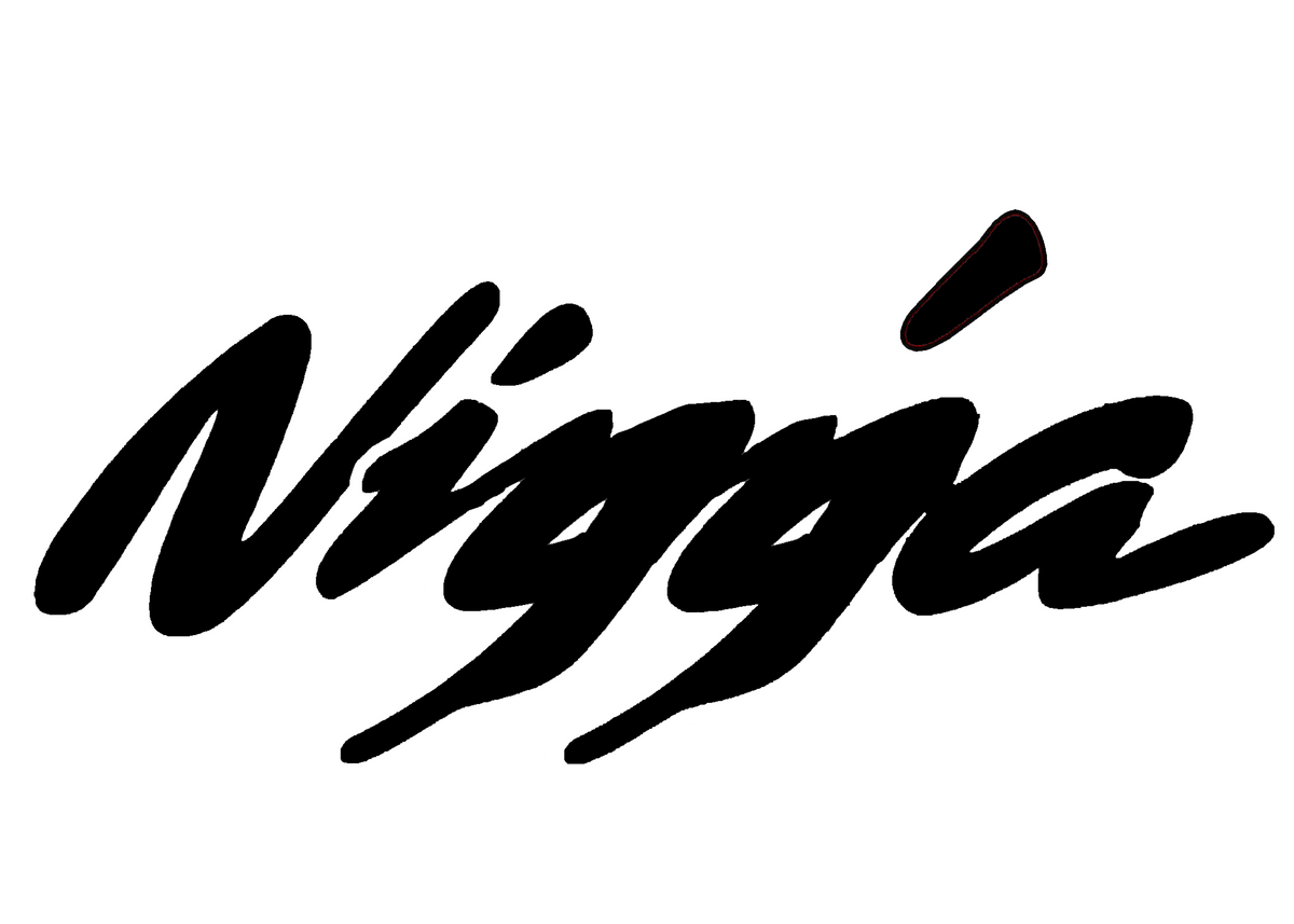 Black and white Real Stunt News motorcycle sticker pack
