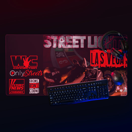 Real Stunt News desk mat included in Garage Pack