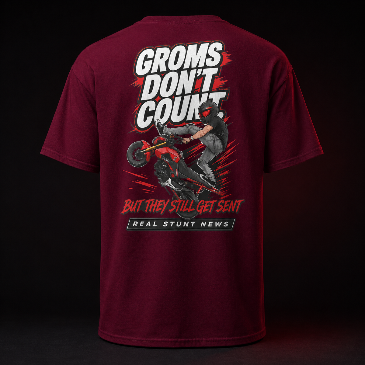 Groms don’t count V2 tee