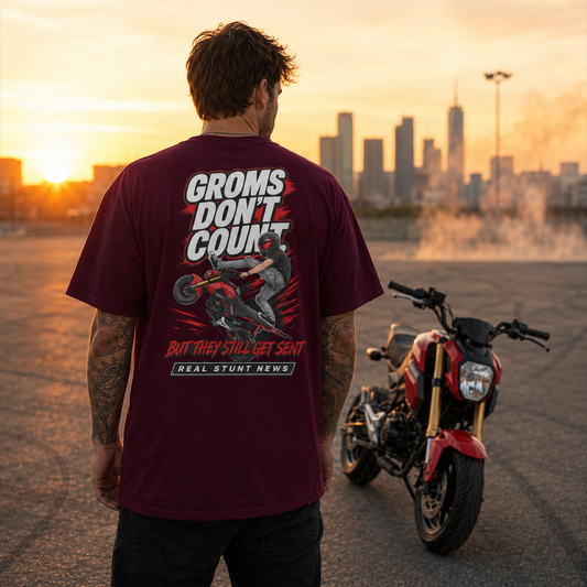 Groms don’t count V2 tee