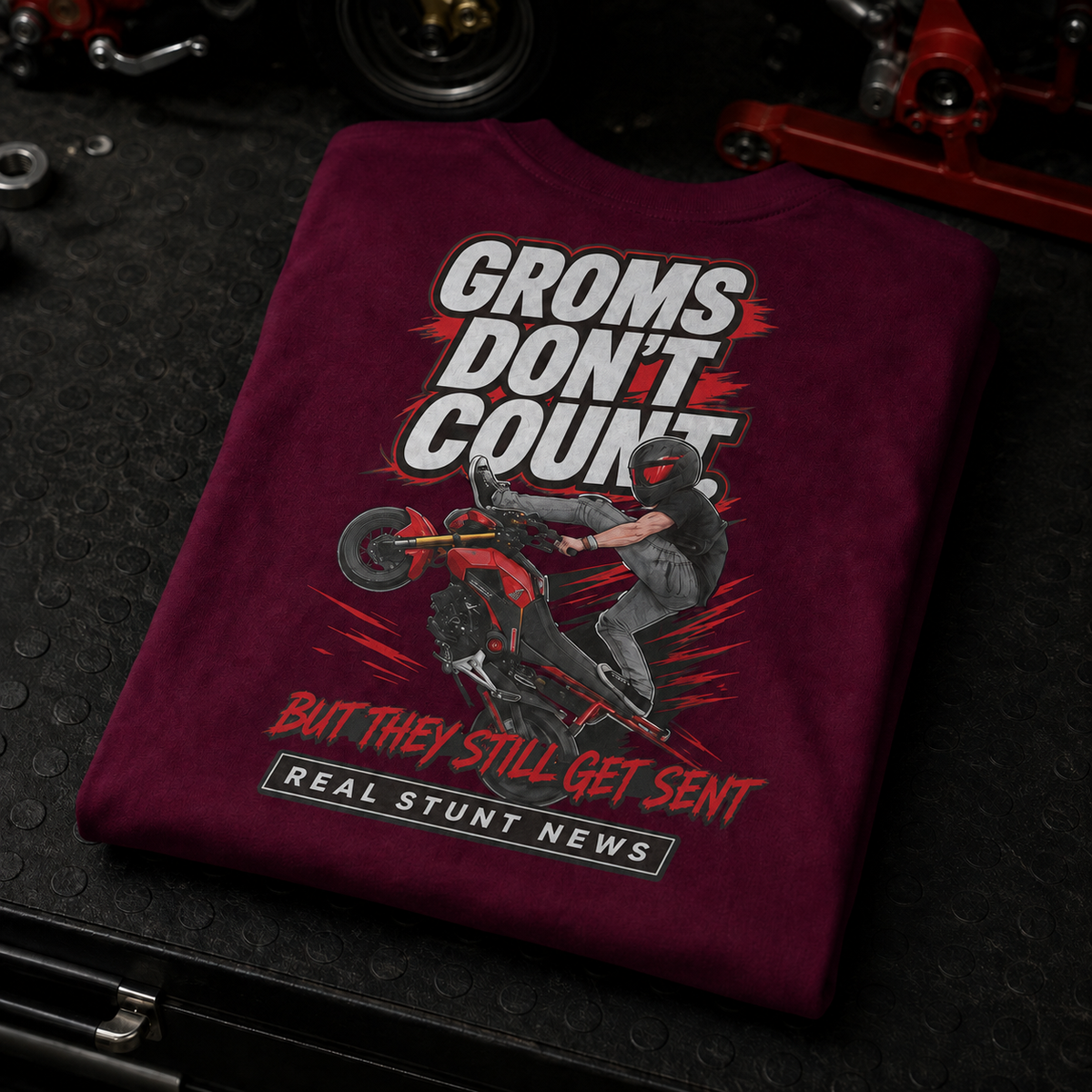 Groms don’t count V2 tee