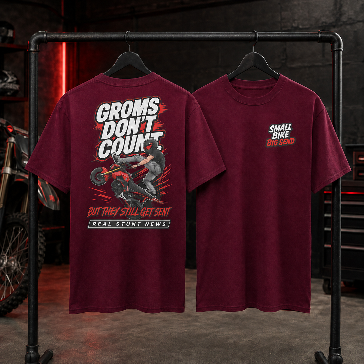 Groms don’t count V2 tee
