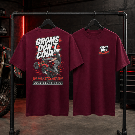 Groms don’t count V2 tee