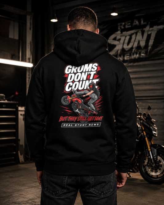 Groms Don’t Count Hoodie