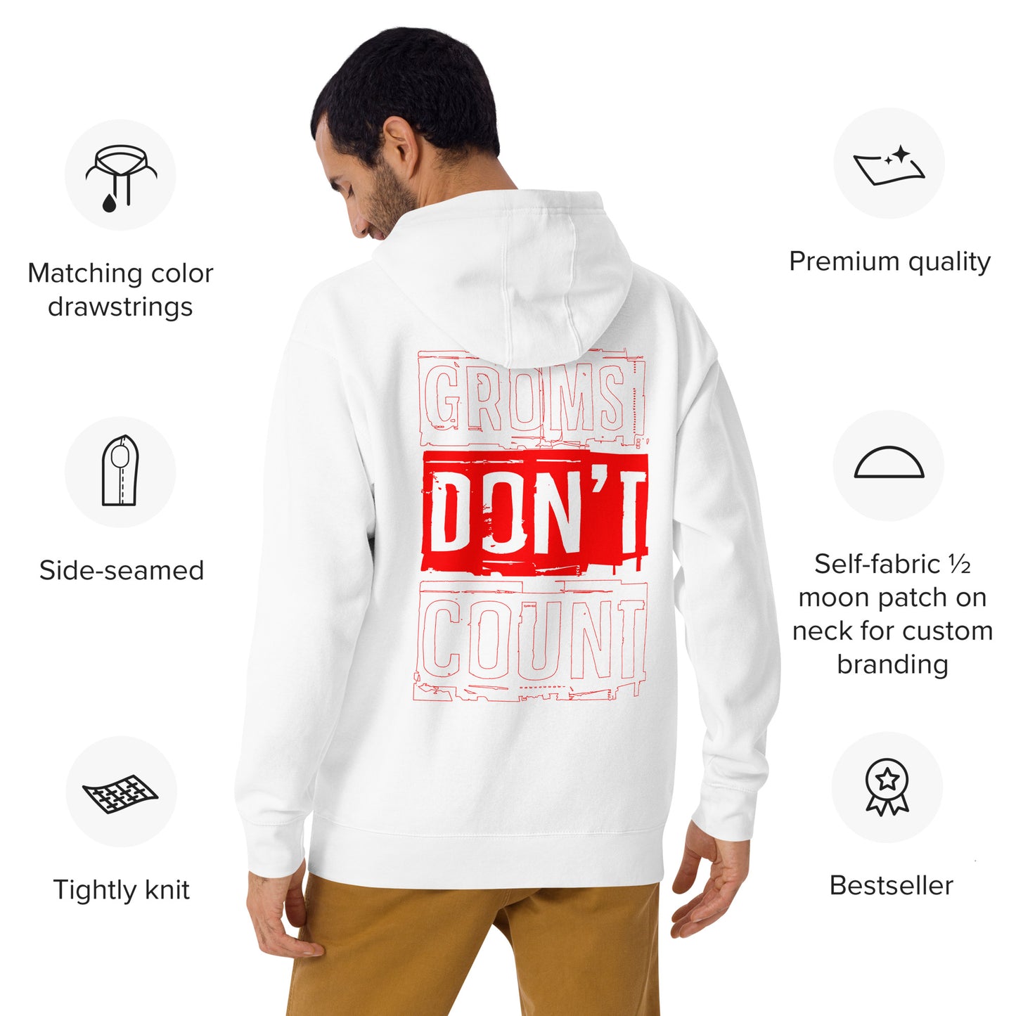 Groms Dont Count Hoodie